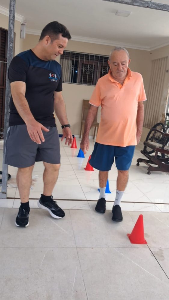Treino com aluno