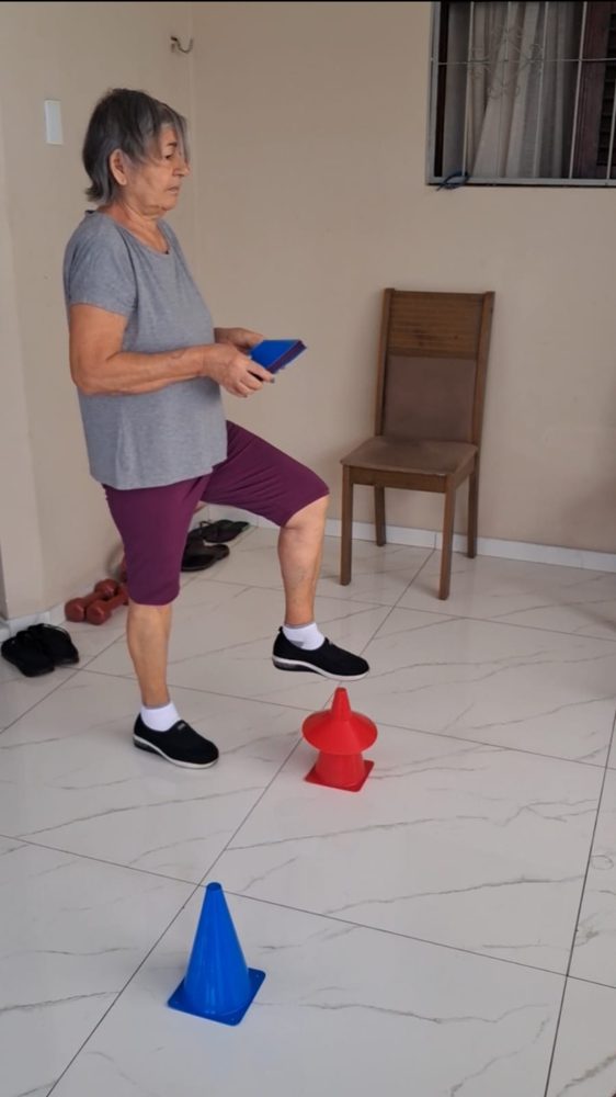 Treino com aluno